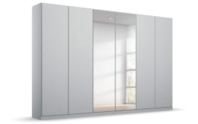 Falttürenschrank Wingwiew Premium in seidengrau, mit 2 Schubkasteneinsätzen, Breite ca. 271 cm