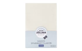 Jersey Spannbettlaken in ecru, für Babymatratzen ca. 60 x 120 bis 70 x 140 cm