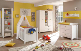 Babyzimmer 5008 in weiß/Westminster Eiche-Nachbildung