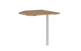 Eckverbindungsplatte Homebase in rivera Eiche Nachbildung