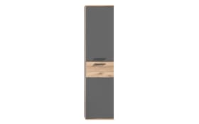Hochschrank Mason, Nox Oak Nachbildung/basaltfarbig, Höhe 152 cm