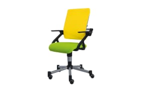 Schreibtischstuhl Tio in limette/gelb 
