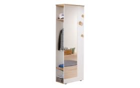 Garderobe Oscar in kreideweiß, Breite ca. 64 cm
