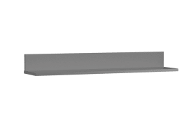 Wandregal 5006 in schiefergrau, ca. 90 cm breit