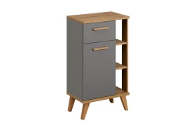 Unterschrank Glow, quarzgrau Glanz
