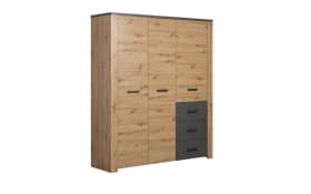 Drehtürenschrank Follow, Artisan Eiche-Nachbildung, 171 x 212 cm