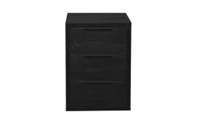 Nachtkonsole Clyde in ´black wood