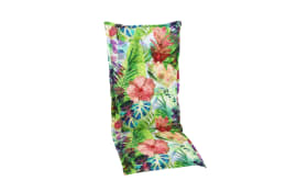 Garten-Sesselauflage 2944-01 mit floralem Muster, Hochlehner