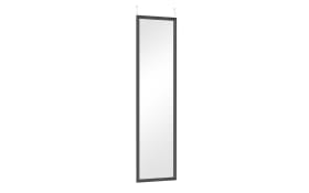 Türhängespiegel Bea in schwarz, 30 x 120 cm