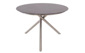 Garten-Tisch Alina, Gestell aus Edelstahl gebürstet, Tischplatte Aluminium