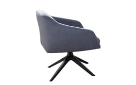 Sessel Modena in grau mit Drehkreuz