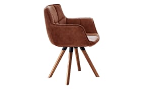 Designsessel Tamina in maron