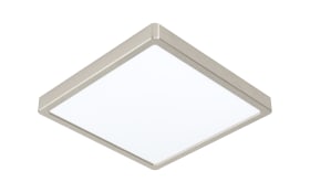 LED-Deckenleuchte Fueva 5, nickel-matt, 2300 Lumen, 28,5 cm