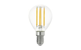 LED-Leuchtmittel Tropfen 6 W / E14 in klar, 7,7 cm