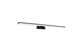 LED-Wandleuchte Pandella 1 in schwarz/weiß 14 W, 78 cm
