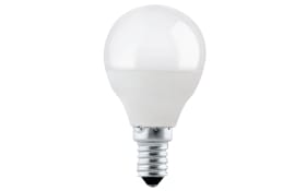 LED-Leuchtmittel Tropfen 4,9 W / E14 in weiß, 9 cm
