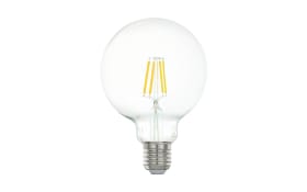 LED-Leuchtmittel Globe 95 Filament 4 W / E27 in klar, 14 cm