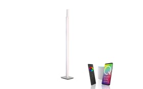 LED-Standleuchte CCT Q-Tower, aluminium, 147 cm