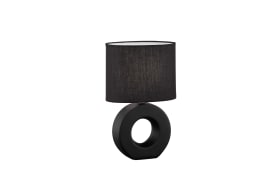 Tischleuchte Ponti in schwarz, 31 cm