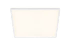 LED-Deckenleuchte Slim in weiß, 42 x 42 cm