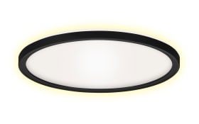LED-Deckenleuchte Slim in schwarz, 29,3 cm