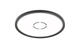 LED-Deckenleuchte Free in weiß/schwarz, 30 cm