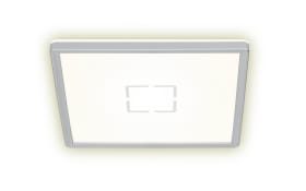 LED-Deckenleuchte Free, weiß/silber, 30 cm