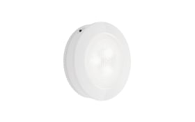 LED-Batterie-Push-Leuchte Tiri in weiß, 9 cm