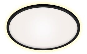 LED-Deckenleuchte Slim CCT in schwarz, 42 cm