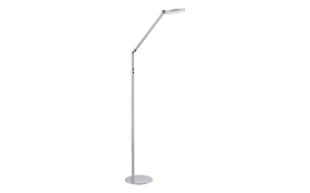 LED-Standleuchte Regina, aluminiumfarbig, 160 cm