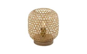 Tischleuchte Mirena in Bambus naturfarbig, 27 cm