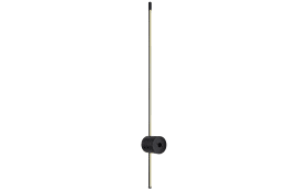 LED-Wandleuchte Chasey in schwarz matt. 113 cm