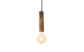 Pendelleuchte Tronco aus Eukalyptus Holz, 1-flammig