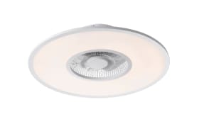 LED-Deckenleuchte/Ventilator Flat-Air CCT in weiß, 59,5 cm