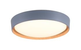 LED-Deckenleuchte Emilia in grau, 39,6 cm