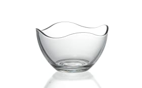 Schale Wave in klar, 13 cm