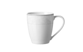Kaffeebecher Isabella in creme, 350 ml
