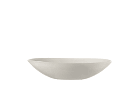 Schale oval Alabastro in weiß, 32 cm