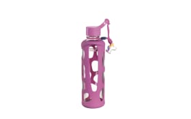 Trinkflasche Bambini Einhorn aus Glas, 500 ml