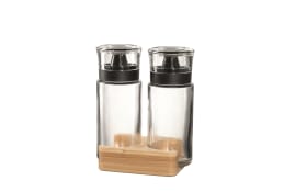 Essig- & Ölflaschen Limited Edition mit Bambushalter