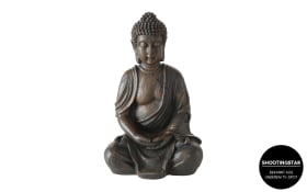 Buddha aus Kunstharz, 30 cm