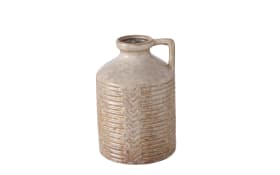 Vase Michygan aus Steingut, 19 cm 
