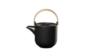 Teekanne mit Holzgriff coppa kuro, 14,5 cm