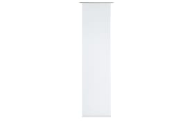 Schiebevorhang Rustico UNI in weiß, 60 x 245 cm
