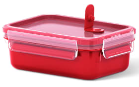 Mikrowellendose Clip & Micro in rot, 0,55 l
