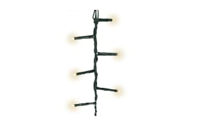 LED Lichterkette Compact in grün/warmweiß, 1100 cm