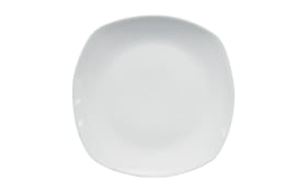 Speiseteller in weiß, 24,5 cm 