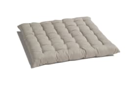 Sitzkissen Bobby in taupe, 40 x 40 cm