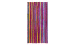 Duschtuch, bunt gestreift, ca. 70 cm x 140 cm