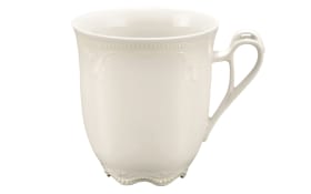 Becher mit Henkel Rubin Cream in creme, 0,33 l
